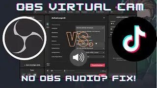 OBS Virtual Cam + tiktok Live Studio = no OBS Audio?