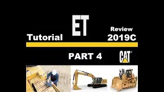 Tutorial CAT ET 2019C (Current Total, Performance Test, Calibration) Part 4