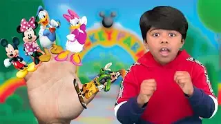 The Finger Family Song | Mickey & Minnie Mouse | Alan And Cheryl World