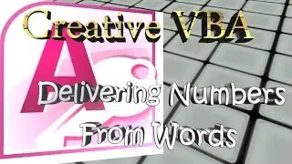 Advanced texts processing - Converting a word in a text to numbers - VBA Creativity §9