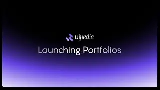 Launching Portfolios on UiPedia