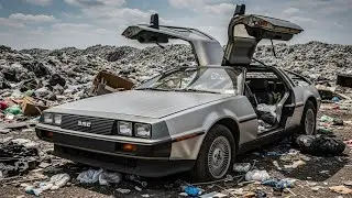 Buried 25 Years in the Junkyard — Forgotten DeLorean DMC-12 Reborn in the Garage