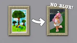 HOW TO MAKE BLOXBURG DECALS THAT ARENT BLURRY! (ALL DEVICES)