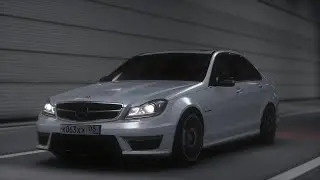 Дагестанец на 🤍Mercedes-Benz C63 AMG W204🤍 || ASSETTO CORSA CIS