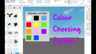 How to make a Color Choosing System In Roblox Studio !