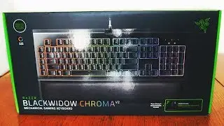 Razer Blackwidow Chroma V2 Unboxing