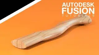 Autodesk Fusion 360 - Axe Handle - Form Modelling (T-Splines) (2025)