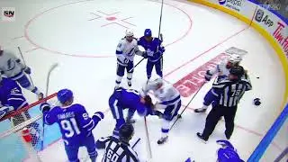 Corey Perry vs Justin Holl Apr 20, 2023