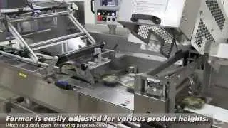 Horizontal Flow Wrapper for Frozen Entrée Bowls - Campbell Pioneer Wrapper
