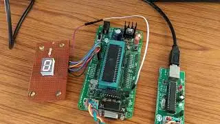 LED 7-segment Display interface with 8051 Microcontroller
