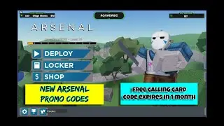 Roblox Arsenal PROMO CODE Free Calling Card - Expires in 1 Month - Aqua Dawg Gaming 