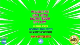 Pewdiepie Wow With Anime Zoom Effect with Sound Effect🔊👍🏻No Copyright Strike 100% Free to Download🔥