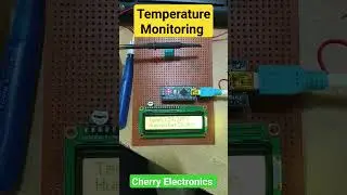 Temperature Monitoring Using DHT11 & Arduino #arduino #automation #nodemcu #electronics #python