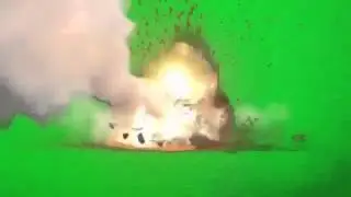 Rocket Blast Green Screen Effect
