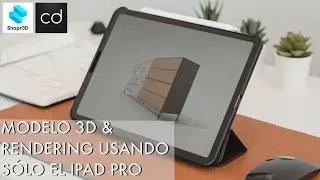 Shapr3D & Cadmioapp || Del Modelo 3D al Rendering usando unicamente el iPad Pro