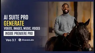I Fixed AI Character Voice Consistency (Inside Premiere Pro) — Veo 3.1 + ElevenLabs + AI Suite Pro