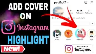 How To Create Instagram Story Highlight covers in 2021 | Make  Instgram Highlight Icon 