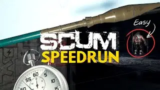 SCUM! SPEEDRUN in BUNKER MrBrenner