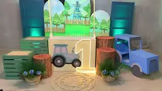 Decoração trator 🚜