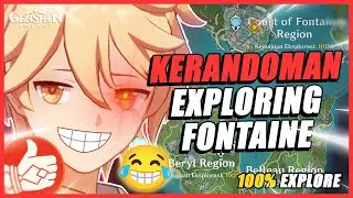 KERANDOMAN EXPLORING MAP FONTAINE - Genshin Impact Indonesia 