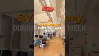 Good luck to our #students during #finalsweek ! #svalibrary #artcollege #artstudent #svanyc #sva