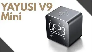 YAYUSI V9 Mini - Bluetooth Speaker / LED Display / Alarm Clock
