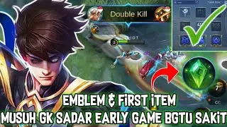 SAKIT DARI EARLY SAMPAI LATE GAME EMBLEM DAN BUILD VALE TERSAKIT 2021