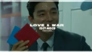 [vr.1] love & war [edit audio] | yellow claw ft. yade lauren