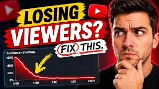 Why Your YouTube Audience Retention Is Low (And How to Fix It)