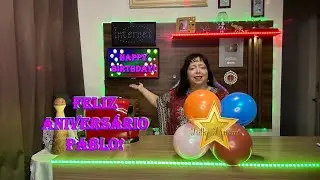 FELIZ ANIVERSÁRIO PABLO!