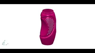 PowerShape Tutorial – 3D Water Bottle Modeling | Plastic Bottle Design CAD