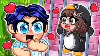 💘 Jinu Finds Gu gu Gaga Locked Inside the Saja Boys Love Prison | Kpop Blox