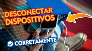Como desconectar dispositivos do computador com segurança