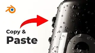 Fast way to get water droplets in Blender   |   Free Procedural Water-Droplets