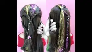 Daily Compilation,Creative beautiful Hair Style Tutorial #hairstyle #hairdesign New Curly Hairstyles