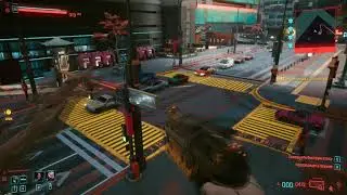 Cyberpunk 2077 - Perfect police A.I. They just didn't spawn