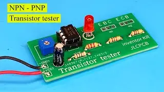 how to make transistor tester, [NEW] Simple Electronics Project