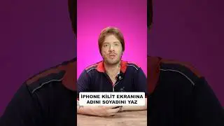 WRITING A NAME ON THE iPhone LOCK SCREEN