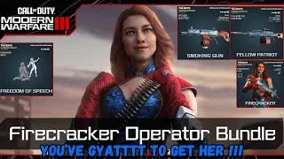 *NEW*  Tracer Pack FIRECRACKER OPERATOR BUNDLE 💥💣 MW3 (FINISHER GUN'S And VOICELINE'S)