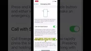 How to setup emergency 🆘 on your iPhone #iphonetricks #iphonetips #iphonehacks #emergency #sos