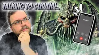 LETS CHAT WITH CTHULHU! | CTHULHU HOW R U? #horrorstories  #gamingvideos #scary #funny #podcast