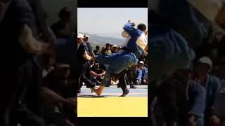 Узбек против Русский. Супер борьба