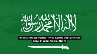 Futuristic transportation, flying electric ships are set to arrive in Saudi Arabia's Neom
