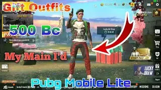Send Gift In My Main I'd Pubg Mobile Lite || 500Bc Outfit Send Gift In Pubg Mobile Lite