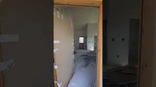 Tour Our Under Construction Tiny Home - Doors, Windows and Sheetrock Installed