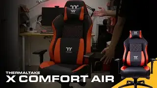 Gaming Chair With Fans? Thermaltake X Comfort Air Unboxing & Overview