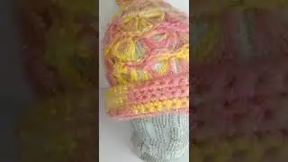 Gorro con telar de la flecha #gorro #telardelaflecha #gorrofacil #loquehacemayita