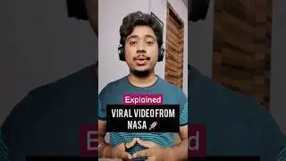Viral video from Nasa Explained!😱🤯 #blackhole #nasa