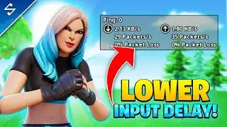 How To LOWER Input Delay In Chapter 3! - FULL INPUT DELAY & Ping Optimization Guide!