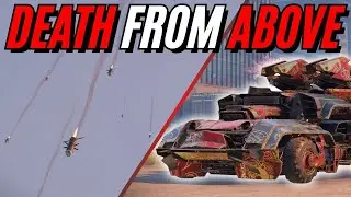 Testing the Squall Minelayer – Artillery from the Sky! | Crossout